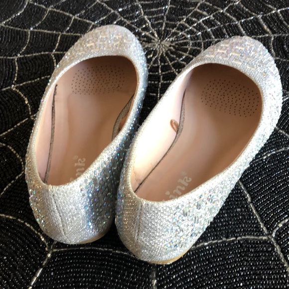 Sparkly party shoes - flats - Girl size US 1 - Picture 2 of 5